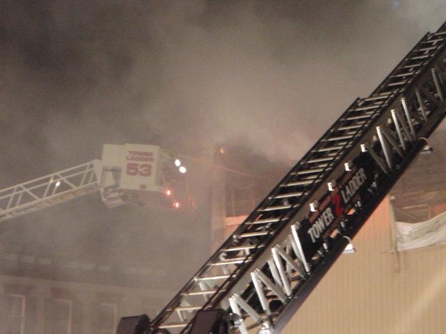 3/19/08 - M/A to Port Chester - Structure Fire (Courtesy of Steve Loddo, Rye FD)